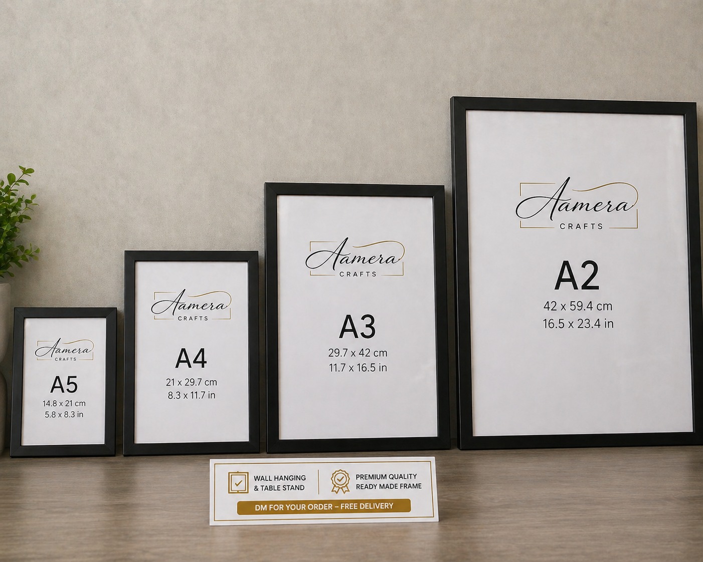 Wall photo frames
