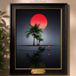 Luxury Nature Wall Frame – Premium Landscape Wall Art in Dubai | Aamera Crafts - Image 3