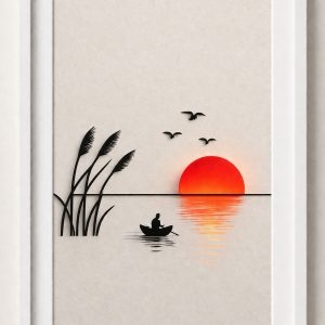 Luxury Nature Wall Frame – Premium Landscape Wall Art in Dubai | Aamera Crafts - Image 5