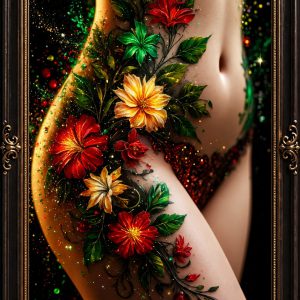 Fantasy Dragon Gothic Wall Art Frame – Luxury Anime Style Wall Décor in Dubai | Aamera Crafts - Image 4