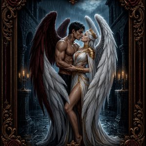 Romantic Couple Wall Art Frame – Luxury Love Portrait Décor in Dubai | Aamera Crafts - Image 2