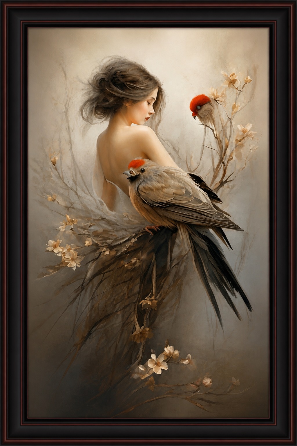 Elegant Abstract Nature Wall Art Collection – Premium Modern Canvas Frames in Dubai | Aamera Crafts - Image 2