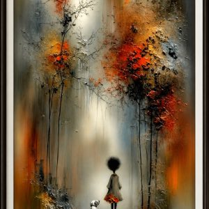 Elegant Abstract Nature Wall Art Collection – Premium Modern Canvas Frames in Dubai | Aamera Crafts - Image 3