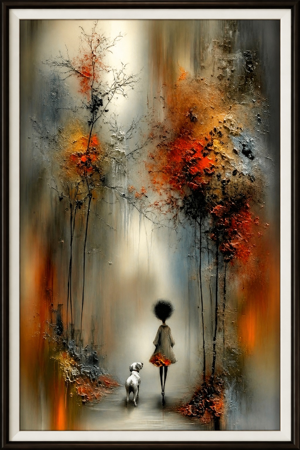 Elegant Abstract Nature Wall Art Collection – Premium Modern Canvas Frames in Dubai | Aamera Crafts - Image 3