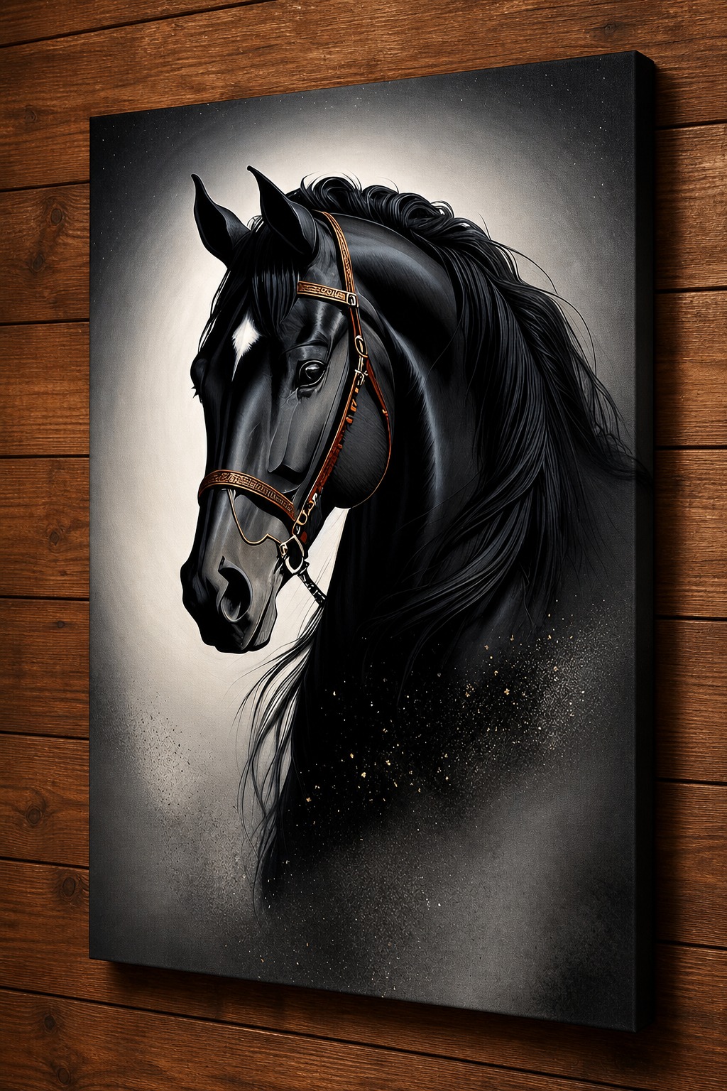 Premium Floating Frame Canvas Painting – Luxury Mountain Landscape Wall Art in Dubai | Aamera Crafts - Image 10
