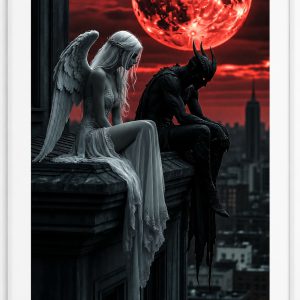 Luxury Abstract Fashion Wall Art Frame – Modern Artistic Portrait Décor in Dubai | Aamera Crafts - Image 5