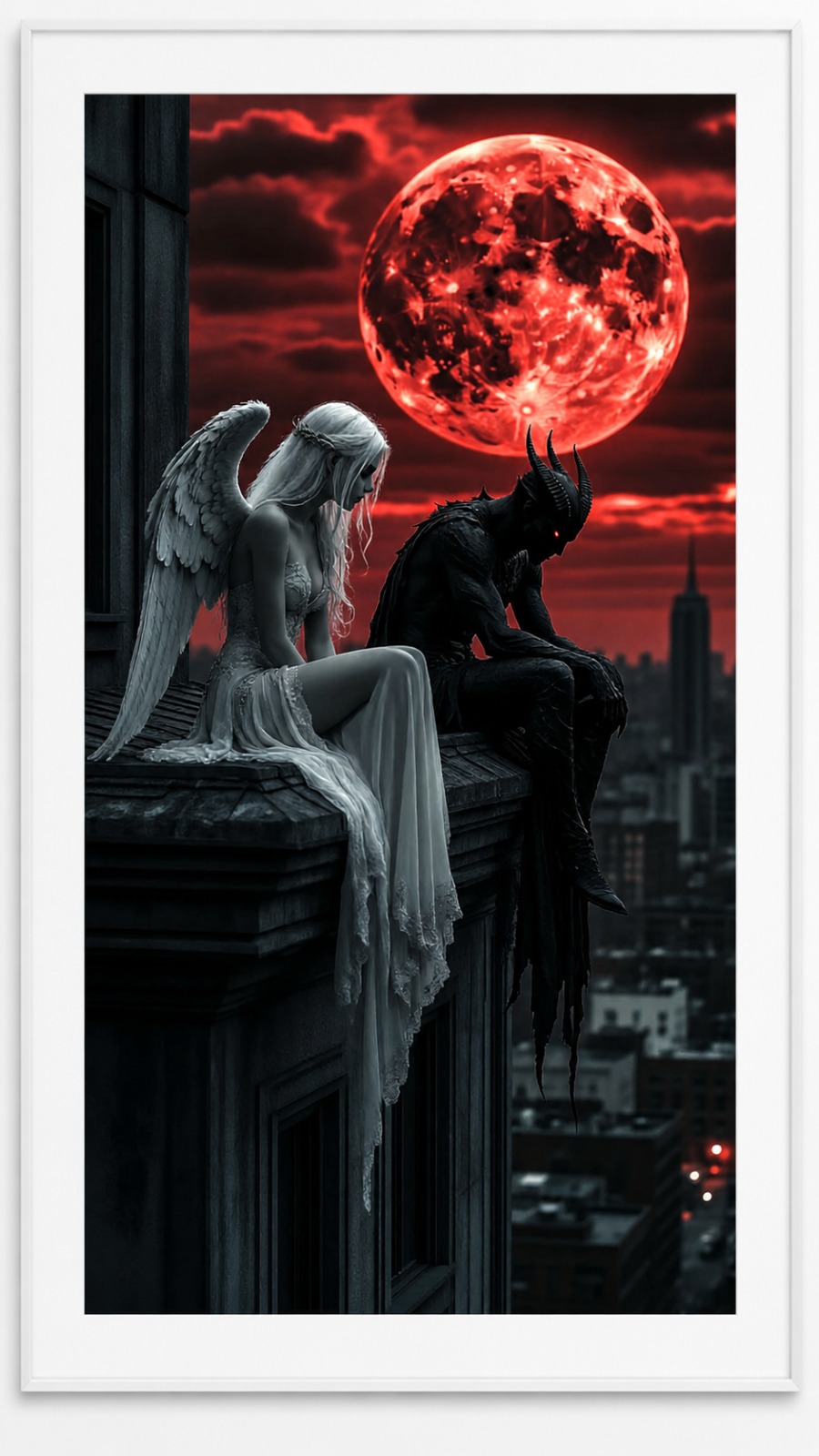 Luxury Abstract Fashion Wall Art Frame – Modern Artistic Portrait Décor in Dubai | Aamera Crafts - Image 5