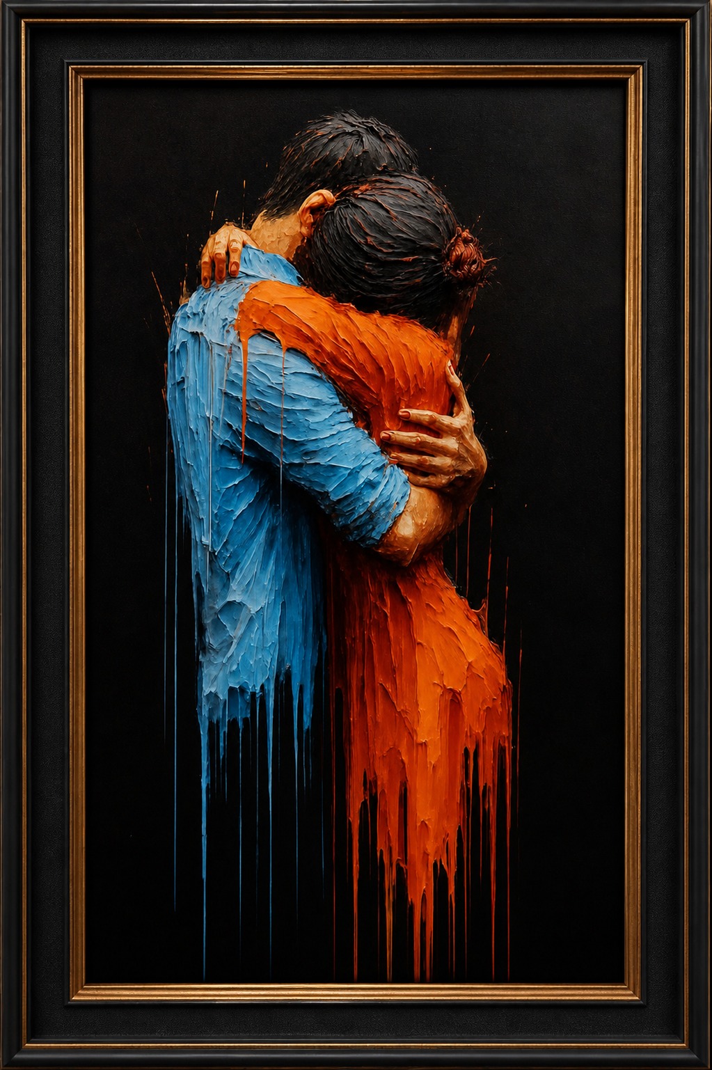 Romantic Couple Wall Art Frame – Luxury Love Portrait Décor in Dubai | Aamera Crafts - Image 4